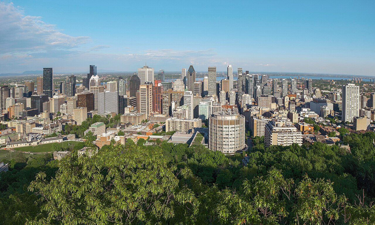 Downtown Montreal, Quebec, part of CPER's electronics recycling service area