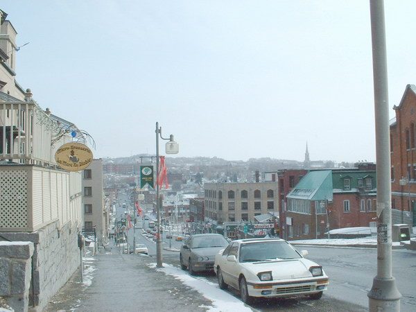 Downtown Sherbrooke, Quebec, part of CPER's electronics recycling service area