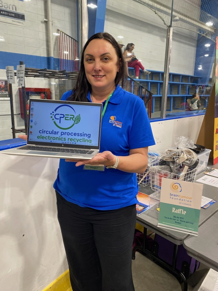 Refurbished technology supporting a community organization
